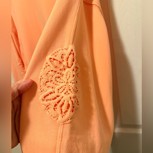Aerie NWT. Beautiful bright orange Women's Sweatshirt. - Picture 3 of 6
